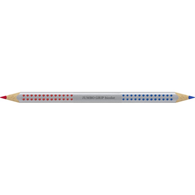 Faber-Castell Jumbo Grip Silbentrennstift · rot/blau