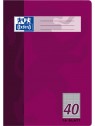 Oxford Schulheft A4 · Lineatur 40 (kariert 5 mm mit Rahmen) · 90 g/m² ·16 Blatt