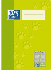 Oxford Schulheft A5 · 16 Blatt · Lineatur 1 · 90 g/m²  · 16 Blatt