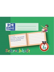 Oxford Schreibheft A5 quer · Lineatur 1q · 90 g/m² · 16 Blatt