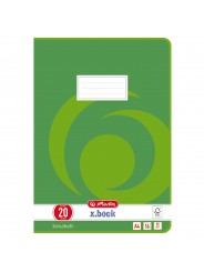 Herlitz Schulheft A4 · Lineatur 20 (blanko) · 80 g/m² · 16 Blatt