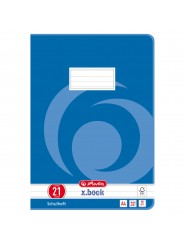 Herlitz Doppelheft A4 · Lineatur 21 · 80 g/m² · 32 Blatt