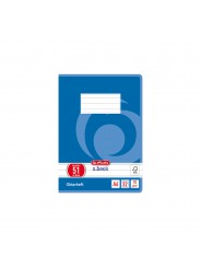 Herlitz Oktavheft A6 · 32 Blatt · Lineatur 51 (liniert) · 80 g/m²