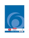 Herlitz Schulblock · A4 · Lineatur 25 (liniert mit Rand) · 70 g/m² · 50 Blatt