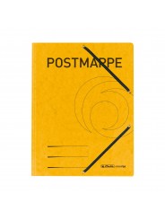 Herlitz Postmappe A4 · starker Colorspan-Karton · 355 g/qm