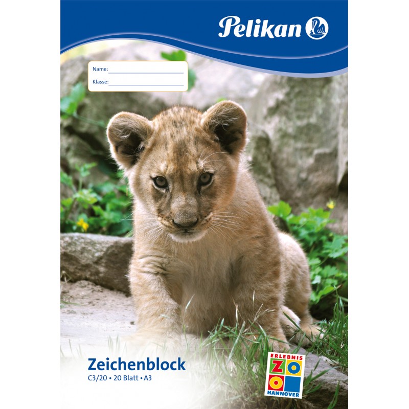 Pelikan Zeichenblock C3/20 · A3 · 100 g/m² ·20 Blatt