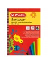 Herlitz Glanzpapier · Buntpapier · ungummiert · 20 cm x 28 cm ·  100 g/m² · 10 Blatt (versch. Farben)