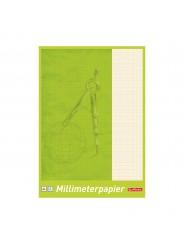 Herlitz Millimeterpapierblock · A4 · 80 g/m² · 25 Blatt