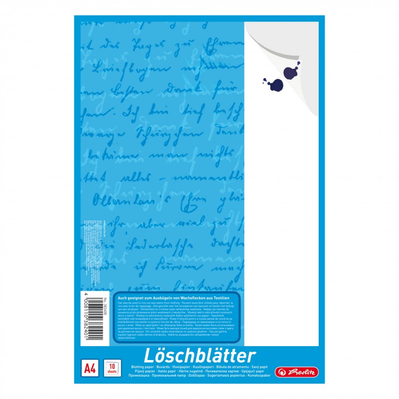 Herlitz Löschblattblock · A4 · 10 Blatt