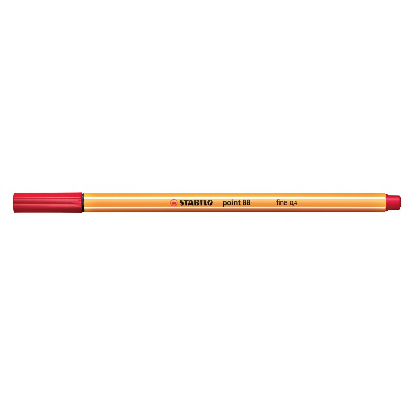 STABILO® Fineliner STABILO® point 88® · 0,4 mm · rot