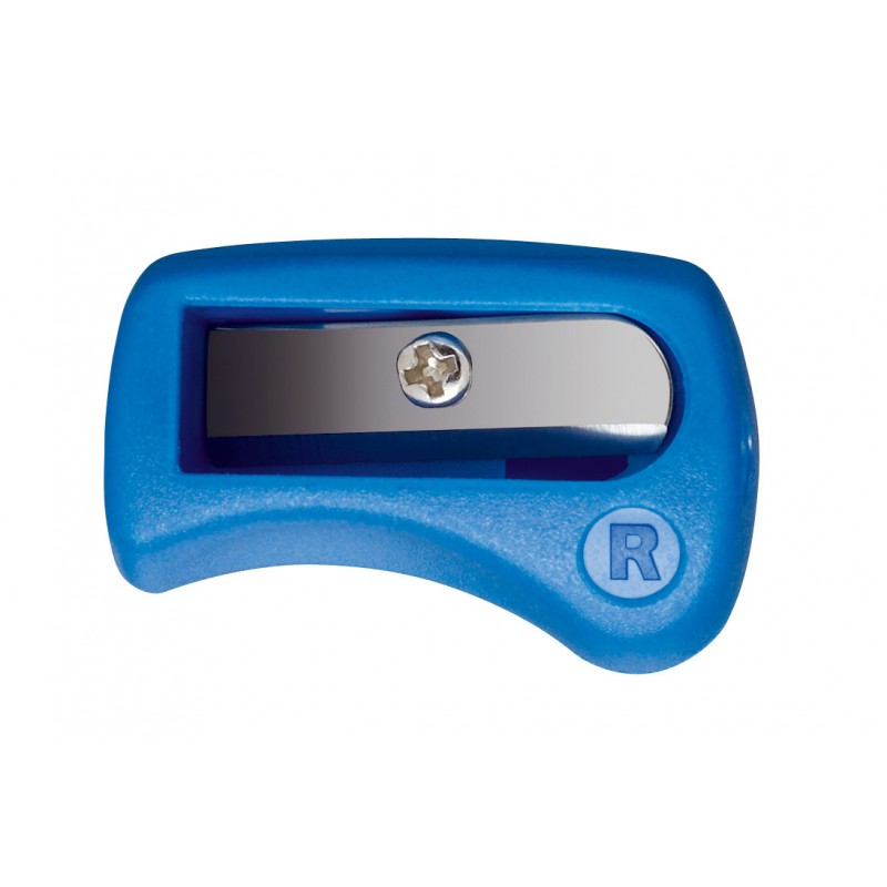 STABILO® Ergonomischer Druckbleistift zum Schreibenlernen STABILO® EASYergo 3.15 + Spitzer · blau · Rechts-/Linkshänder