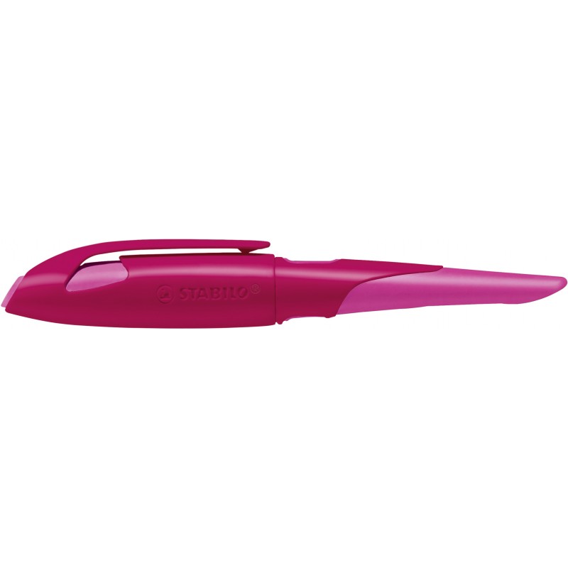 STABILO® Ergonomischer Schulfüller STABILO® EASYbirdy · Feder A · beere/pink · Rechtshänder