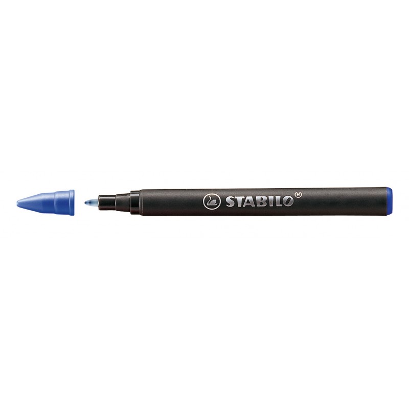 STABILO® Patrone STABILO® EASYoriginal medium · 0,5 mm · blau · Faltschachtel mit 3 Patronen