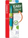 STABILO® Ergonomischer Druckbleistift STABILO® EASYergo 1.4 · neonlimonengrün/aquamarin · Rechtshänder