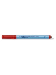 STAEDTLER® Folienstift Lumocolor correctable · F-Spitze ca. 0 ·6 mm · rot