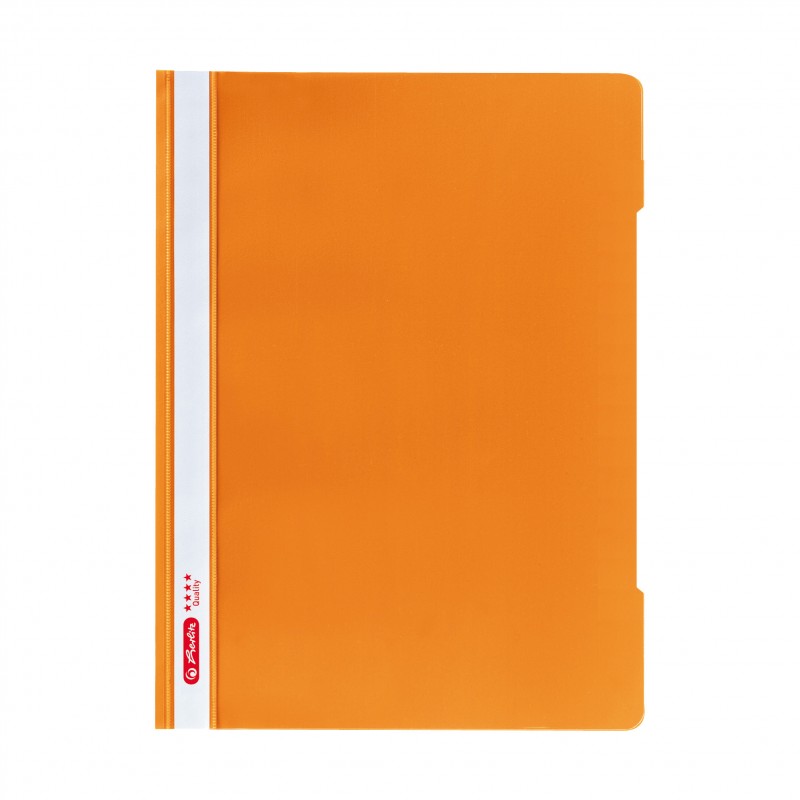 Herlitz Schnellhefter 'Quality' · DIN A4 · orange