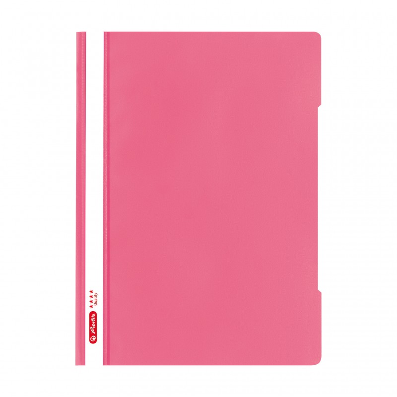 Herlitz Schnellhefter 'Quality' · DIN A4 · pink