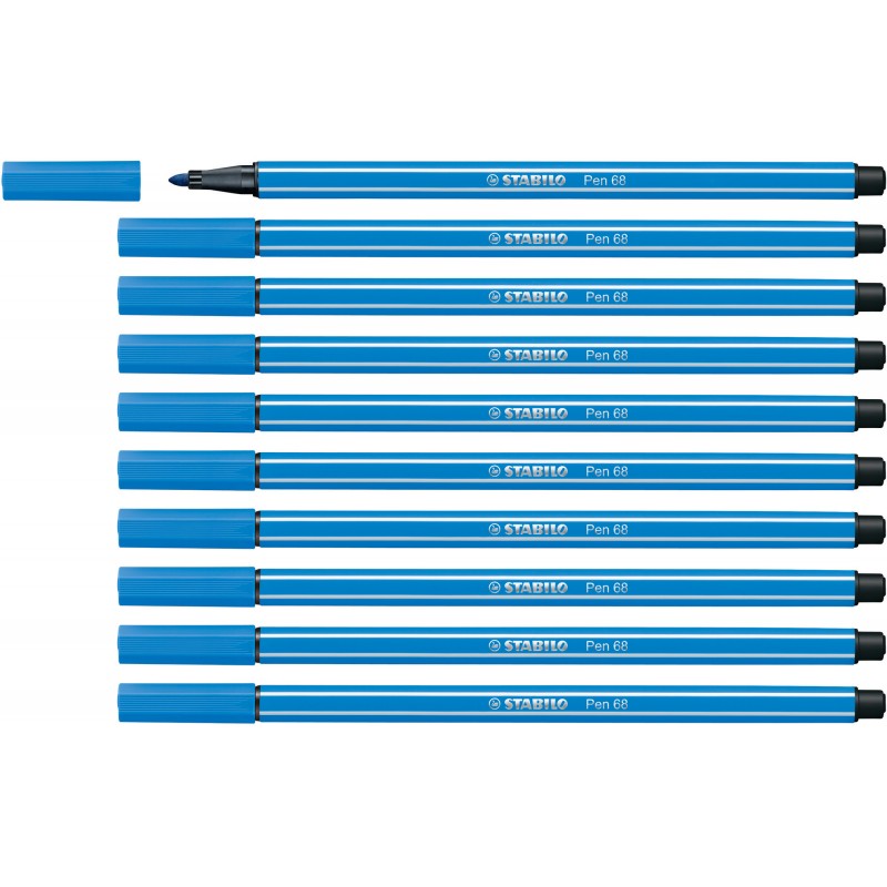 STABILO® Premium-Filzstift STABILO® Pen 68 · dunkelblau