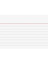 BRUNNEN Karteikarte A7 liniert weiß 100St