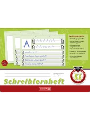 BRUNNEN Schreiblernheft A4 quer · Lineatur SL · 80 g/m²