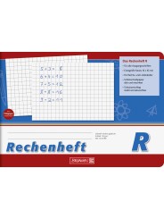 BRUNNEN Rechenheft · DIN A5 quer · Lin R · 80 g/m² · 16 Blatt