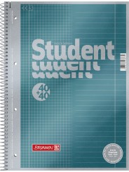 BRUNNEN Duo-Premium-Collegeblock · DIN A4 · Lineatur 27+28