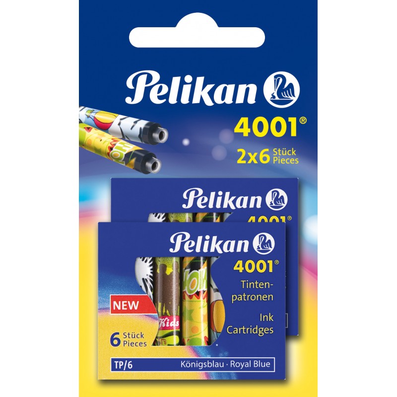 Pelikan Tintenpatronen · königsblau