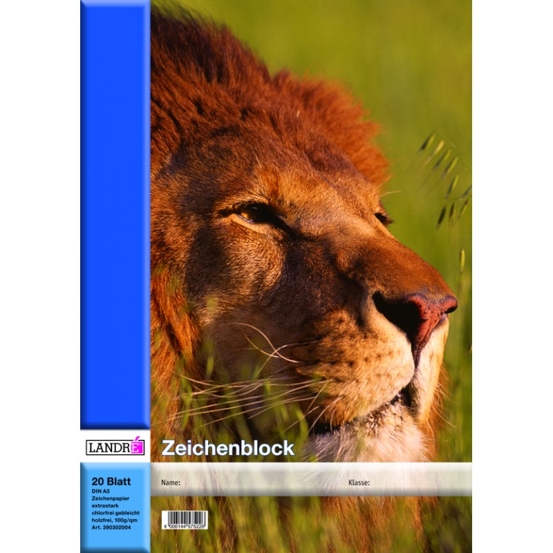 Landré Landré Zeichenblock · A3 · 10 Blatt · 100 g/m²