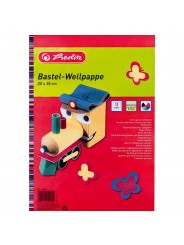 Herlitz Bastelwellpappe · 25x35 cm · 10 Blatt