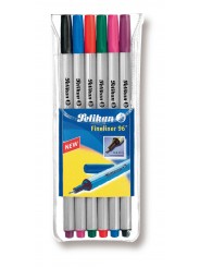 Pelikan Fineliner 96 · 6 Farben