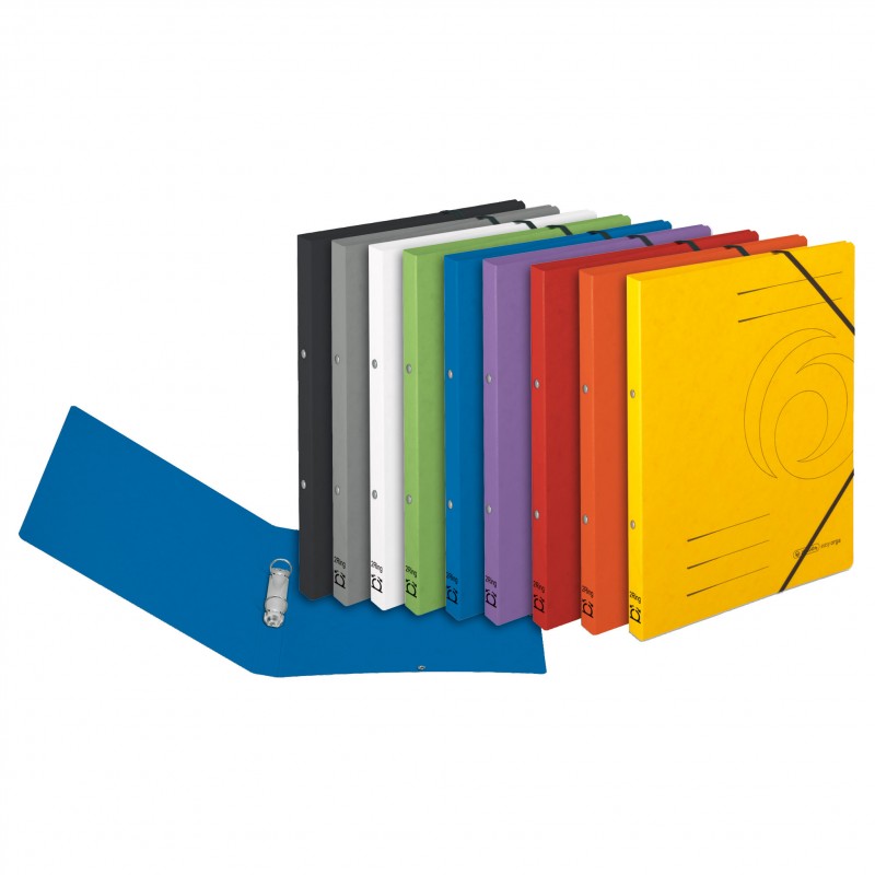 Herlitz Ringbuch / Ringhefter · colorspan · A4 · schmal · weiß