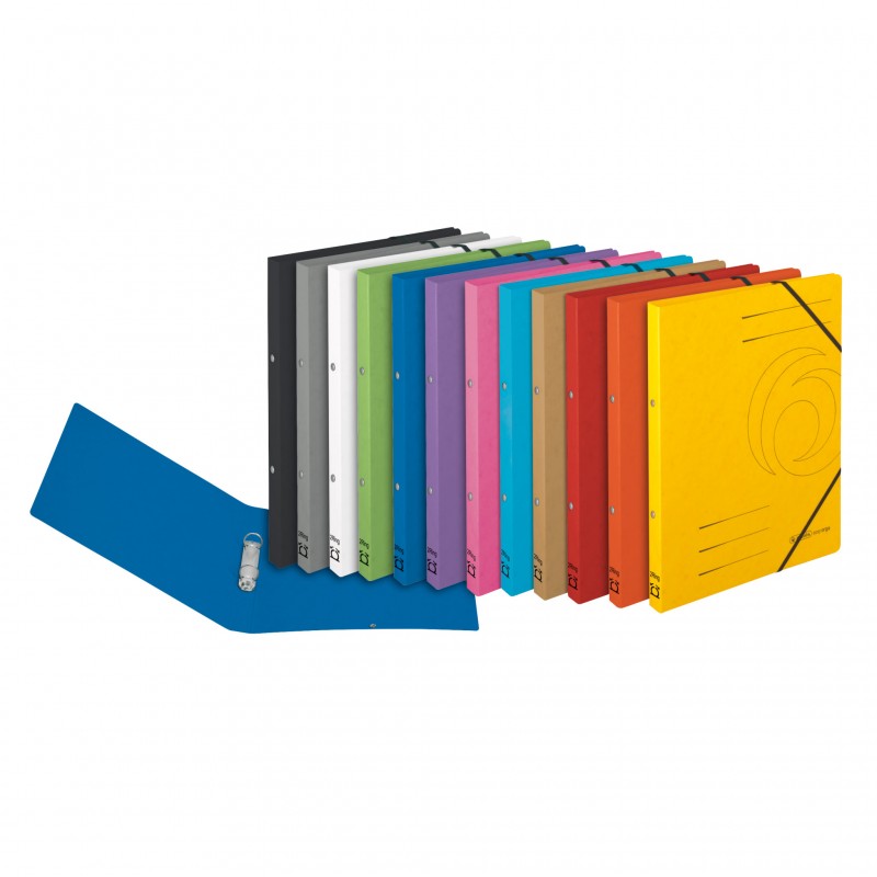 Herlitz Ringbuch / Ringhefter · colorspan · A4 · schmal · gelb