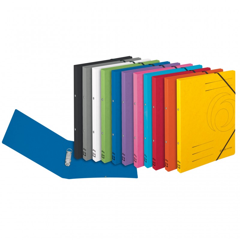 Herlitz Ringbuch / Ringhefter · colorspan · A4 · schmal · gelb