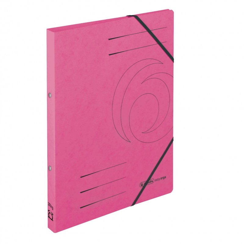 Herlitz Ringbuch / Ringhefter · colorspan · A4 · schmal · fuchsia