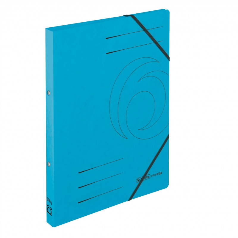 Herlitz Ringbuch / Ringhefter · colorspan · A4 · schmal · hellblau