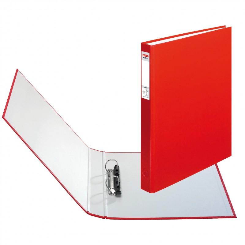 Herlitz Ringbuch · maX.file protect · A4 · rot