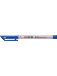 STABILO® Folienstift STABILO® OHPen universal · Fein (F) 0,7 mm · wasserlöslich · blau