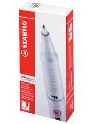 STABILO® Folienstift STABILO® OHPen universal · Fein (F) 0,7 mm · wasserlöslich · schwarz