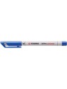 STABILO® Folienstift STABILO® OHPen universal · Medium (M) 1 mm · wasserlöslich · blau