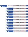 STABILO® Folienstift STABILO® OHPen universal · Medium (M) 1 mm · wasserlöslich · blau