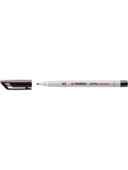 STABILO® Folienstift STABILO® OHPen universal · Medium (M) 1 mm · wasserlöslich · schwarz