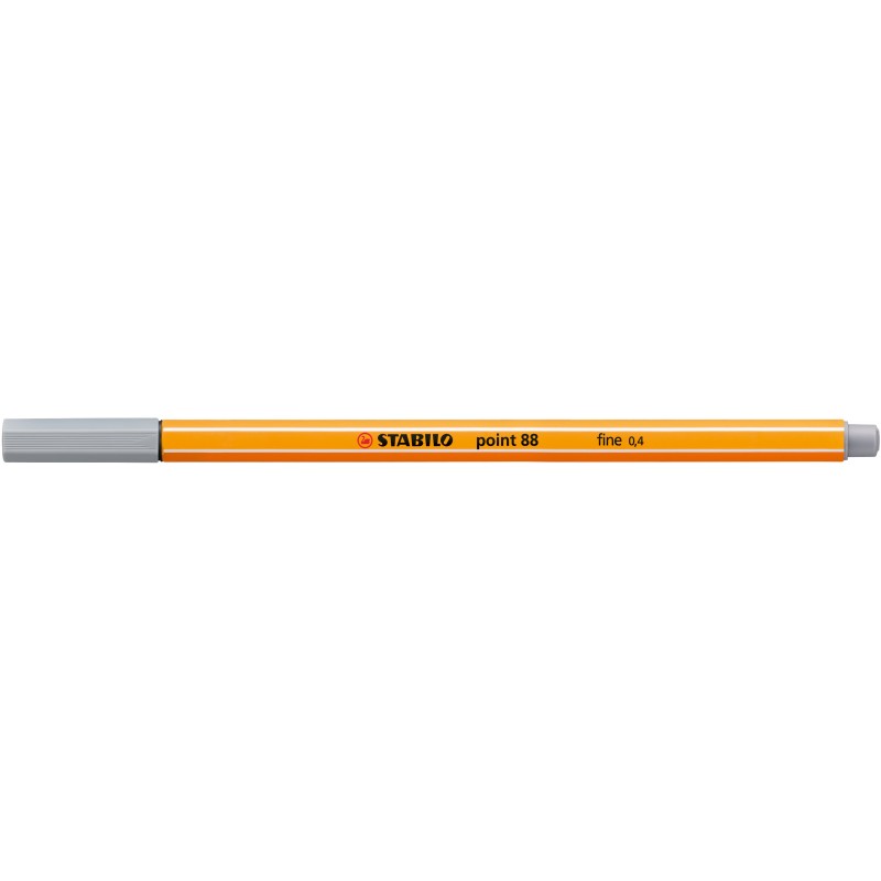 STABILO® Fineliner STABILO® point 88® · 0,4 mm · mittelgrau