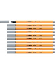 STABILO® Fineliner STABILO® point 88® · 0,4 mm · mittelgrau