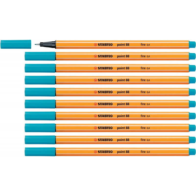 STABILO® Fineliner STABILO® point 88® · 0,4 mm · hellblau