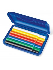 STAEDTLER® Noris Club® Plastilin-Knete Schulbox · 14 Stangen (7 Faben) in Kunststoffetui