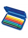 STAEDTLER® Noris Club® Plastilin-Knete Schulbox · 14 Stangen (7 Faben) in Kunststoffetui