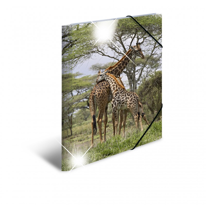 HERMA Sammelmappe · A3 · PP · Glossy Tiere · Giraffe