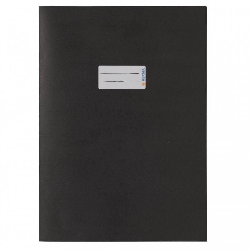 HERMA Heftschoner Papier A4 schwarz