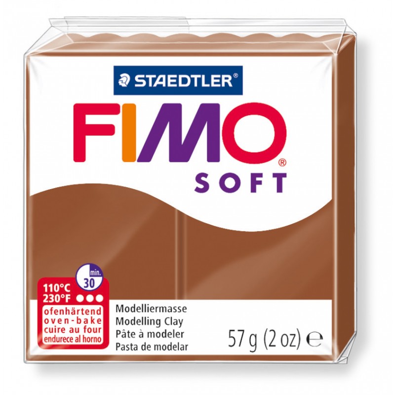 FIMO® soft ofenhärtende STAEDTLER® Modelliermasse - 57g - caramel - 8020-7