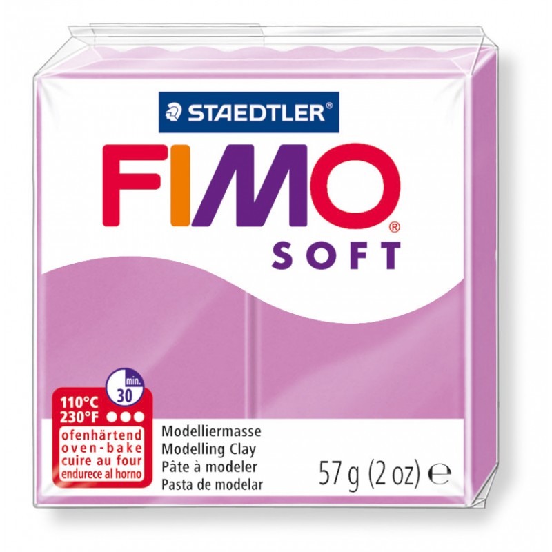 FIMO® soft ofenhärtende STAEDTLER® Modelliermasse - 57g - lavendel - 8020-62